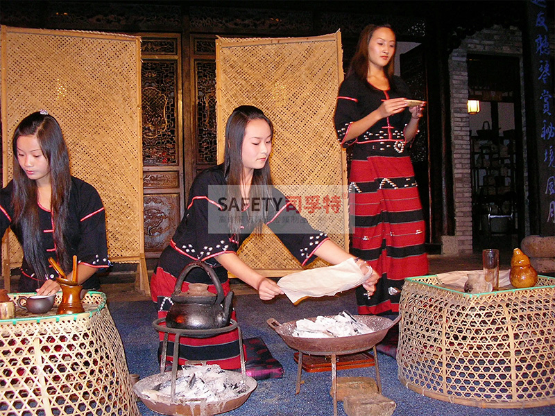 從“火塘烤茶”到“圍爐煮茶”，傳承中華茶文化 [精制鋼圍爐茶桌|炭火爐](圖1)