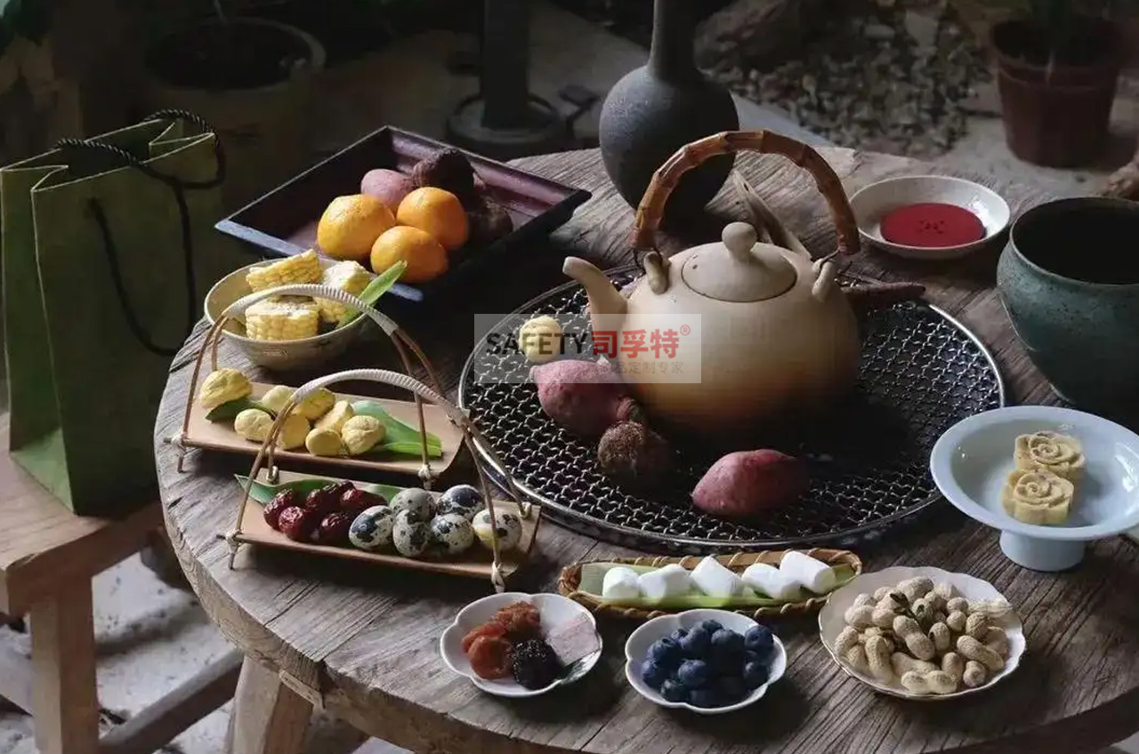 “圍爐煮茶”為什么火？年輕人追捧是有原因的-司孚特圍爐茶桌(圖4)
