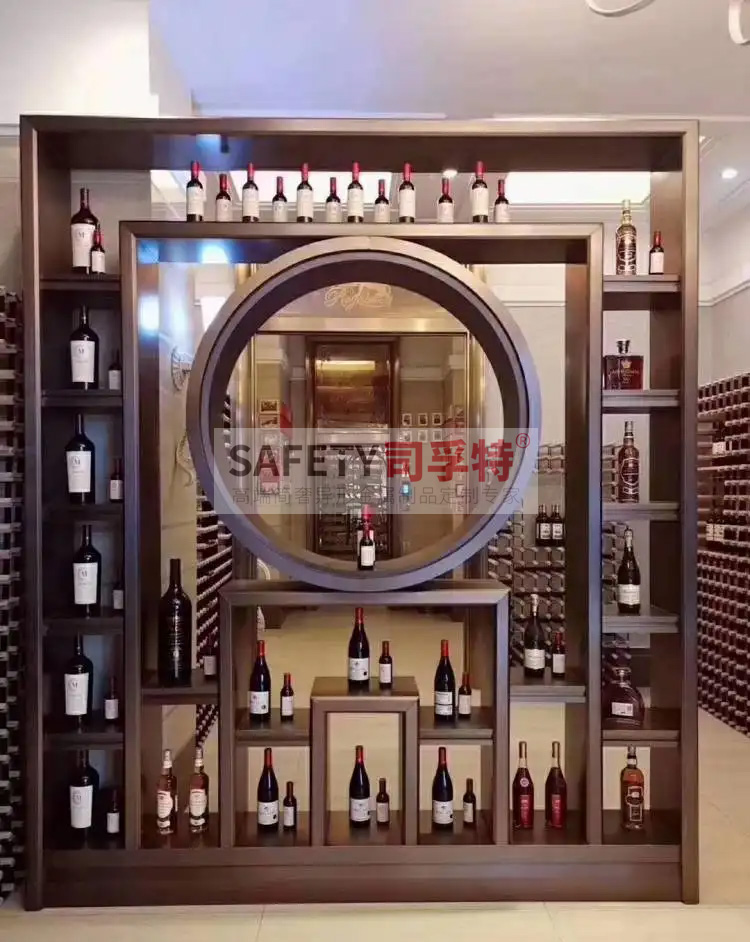 酒柜放到哪里合適？什么酒柜顯得高檔？【不銹鋼酒柜(圖2)