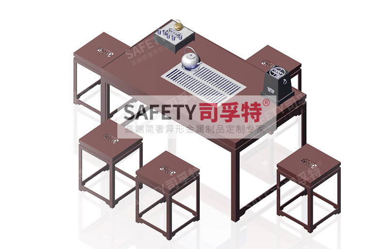 圍爐煮茶驟然爆火，一套好的圍爐茶桌必不可少[司孚特圍爐茶桌,炭火爐](圖3)