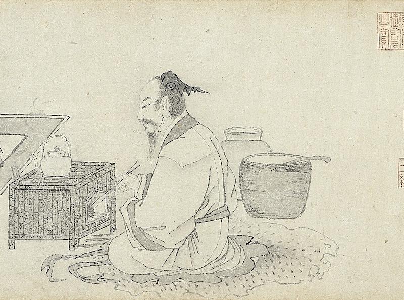 重拾“圍爐煮茶”文化，一起看看故宮藏畫(huà)里的“圍爐煮茶”[精制鋼圍爐茶桌](圖10)