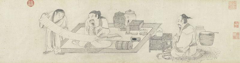 重拾“圍爐煮茶”文化，一起看看故宮藏畫(huà)里的“圍爐煮茶”[精制鋼圍爐茶桌](圖11)
