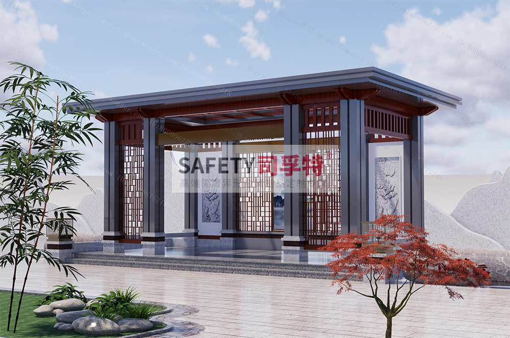 精制不銹鋼涼亭逐漸代替木質涼亭，精制不銹鋼涼亭有哪些優(yōu)勢(圖5)